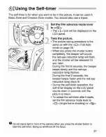 Предварительный просмотр 37 страницы Canon EOS ELAN 7/7E User Manual