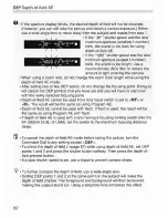 Preview for 62 page of Canon EOS ELAN 7 Instructions Manual