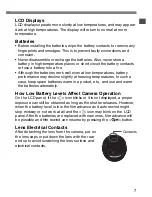 Preview for 7 page of Canon EOS ELAN 7NE Date Instructions Manual
