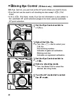 Предварительный просмотр 48 страницы Canon EOS ELAN 7NE Date Instructions Manual