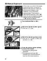 Preview for 60 page of Canon EOS ELAN 7NE Date Instructions Manual