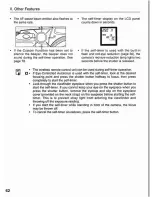 Предварительный просмотр 62 страницы Canon EOS Elan II - EOS Elan II 35mm SLR Camera Instructions Manual