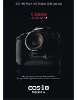 Canon EOS EOS-1D Brochure & Specs предпросмотр