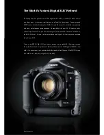 Предварительный просмотр 2 страницы Canon EOS EOS-1D Brochure & Specs