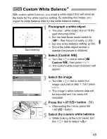 Предварительный просмотр 65 страницы Canon EOS EOS 30D Instruction Manual