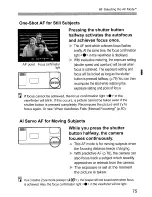 Предварительный просмотр 75 страницы Canon EOS EOS 30D Instruction Manual