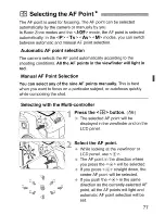 Предварительный просмотр 77 страницы Canon EOS EOS 30D Instruction Manual