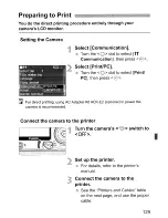 Предварительный просмотр 129 страницы Canon EOS EOS 30D Instruction Manual