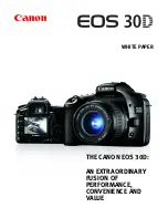 Canon EOS EOS 30D White Paper предпросмотр