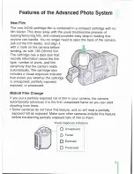 Preview for 3 page of Canon EOS IX 7 Instructions Manual