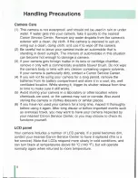 Preview for 8 page of Canon EOS IX 7 Instructions Manual