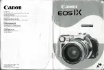 Canon EOS IX Manual предпросмотр