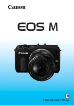 Предварительный просмотр 1 страницы Canon EOS M EF-M 22mm STM Kit Instruction Manual