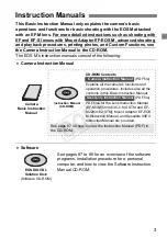 Предварительный просмотр 3 страницы Canon EOS M EF-M 22mm STM Kit Instruction Manual