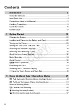 Предварительный просмотр 6 страницы Canon EOS M EF-M 22mm STM Kit Instruction Manual