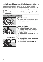 Предварительный просмотр 22 страницы Canon EOS M EF-M 22mm STM Kit Instruction Manual