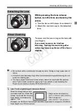 Предварительный просмотр 31 страницы Canon EOS M EF-M 22mm STM Kit Instruction Manual