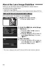 Предварительный просмотр 32 страницы Canon EOS M EF-M 22mm STM Kit Instruction Manual