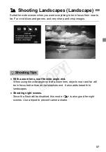 Предварительный просмотр 57 страницы Canon EOS M EF-M 22mm STM Kit Instruction Manual