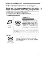 Preview for 3 page of Canon EOS M Basic Instruction Manual