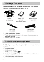 Preview for 2 page of Canon EOS M5 Getting Started Manual