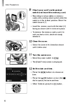 Preview for 6 page of Canon EOS M5 Getting Started Manual