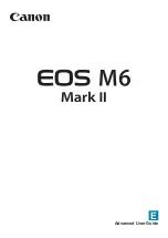 Canon EOS M6 Mark II Advanced User'S Manual предпросмотр