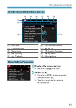 Предварительный просмотр 65 страницы Canon EOS M6 Mark II Advanced User'S Manual