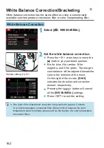 Предварительный просмотр 162 страницы Canon EOS M6 Mark II Advanced User'S Manual