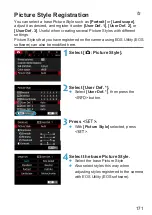 Предварительный просмотр 171 страницы Canon EOS M6 Mark II Advanced User'S Manual