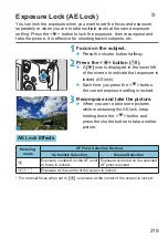 Предварительный просмотр 219 страницы Canon EOS M6 Mark II Advanced User'S Manual