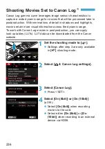 Предварительный просмотр 236 страницы Canon EOS R Advanced User'S Manual