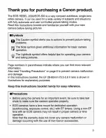 Предварительный просмотр 3 страницы Canon EOS Rebel 2000 Instruction Manual