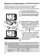 Предварительный просмотр 52 страницы Canon EOS Rebel 2000 Instruction Manual