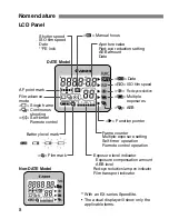 Предварительный просмотр 8 страницы Canon EOS REBEL K2 3000V DATE Instructions Manual