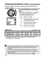 Предварительный просмотр 12 страницы Canon EOS REBEL K2 3000V DATE Instructions Manual