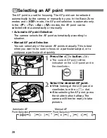 Предварительный просмотр 28 страницы Canon EOS REBEL K2 3000V DATE Instructions Manual