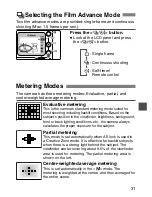 Предварительный просмотр 31 страницы Canon EOS REBEL K2 3000V DATE Instructions Manual