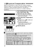 Предварительный просмотр 38 страницы Canon EOS REBEL K2 3000V DATE Instructions Manual