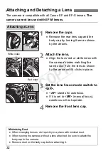 Preview for 32 page of Canon EOS Rebel SL1 18-55mm IS STM Kit Instruction Manual