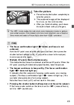 Preview for 49 page of Canon EOS Rebel SL1 18-55mm IS STM Kit Instruction Manual