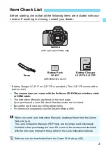 Предварительный просмотр 3 страницы Canon EOS Rebel SL2 EOS 200D Instruction Manual