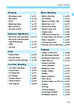 Предварительный просмотр 13 страницы Canon EOS Rebel SL2 EOS 200D Instruction Manual