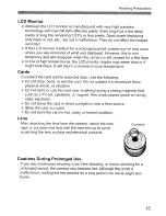 Предварительный просмотр 13 страницы Canon EOS REBEL T1 i/EOS 500D Instruction Manual