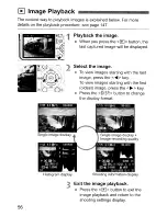 Предварительный просмотр 56 страницы Canon EOS REBEL T1 i/EOS 500D Instruction Manual