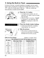 Предварительный просмотр 62 страницы Canon EOS REBEL T1 i/EOS 500D Instruction Manual