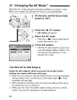 Предварительный просмотр 64 страницы Canon EOS REBEL T1 i/EOS 500D Instruction Manual