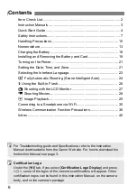 Preview for 8 page of Canon EOS Rebel T100 Quick Reference Manual