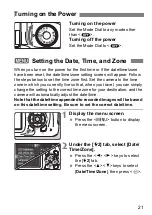 Preview for 23 page of Canon EOS Rebel T100 Quick Reference Manual