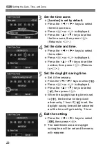 Preview for 24 page of Canon EOS Rebel T100 Quick Reference Manual